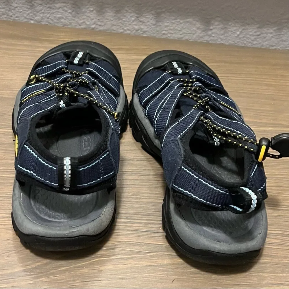 Keen Newport H2 Hiking Walking Water Bungie Sandals Navy Blue 5 35 3